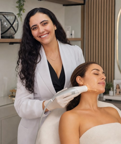 Equipamento Ultraformer MPT da Clínica Mulher Estética